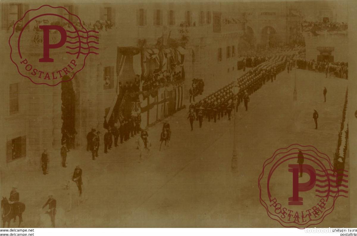 Postales: Fotopostal Malta MILITAR DEFILE