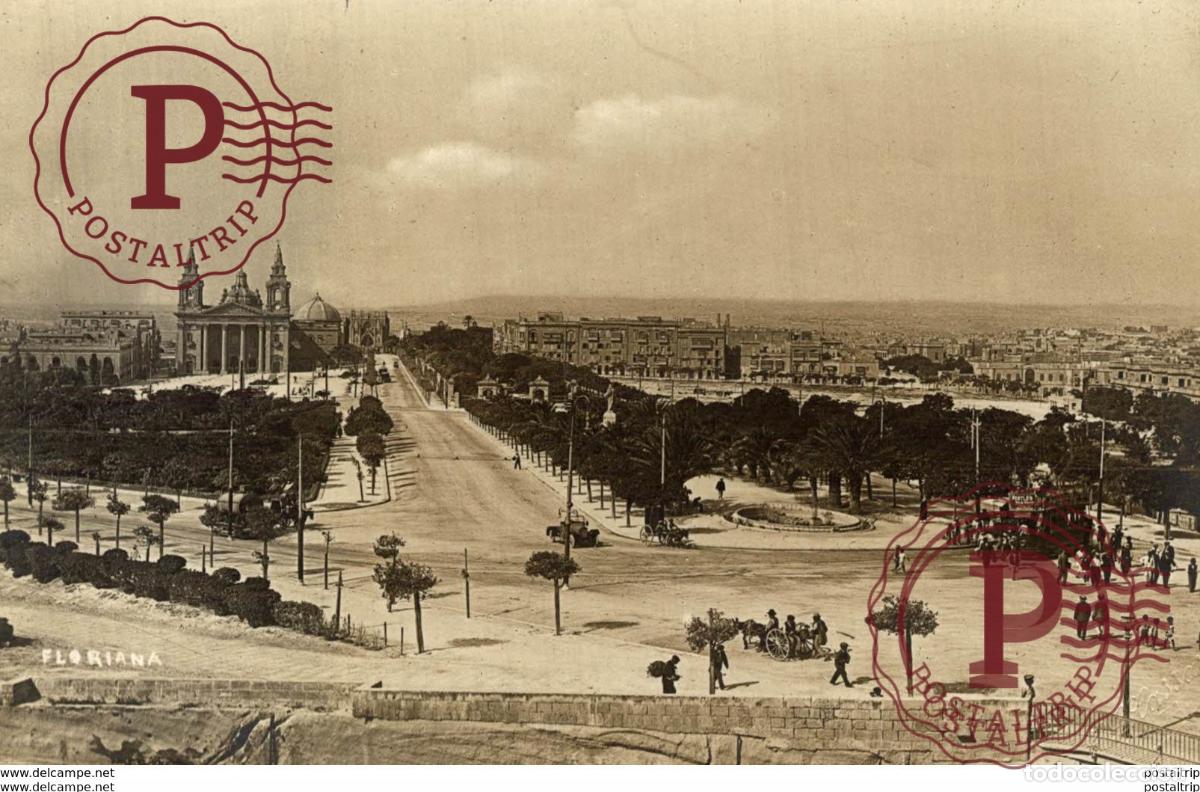 Postales: REAL PHOTO POSTCARD MALTA FLORIANA LA VALETTA