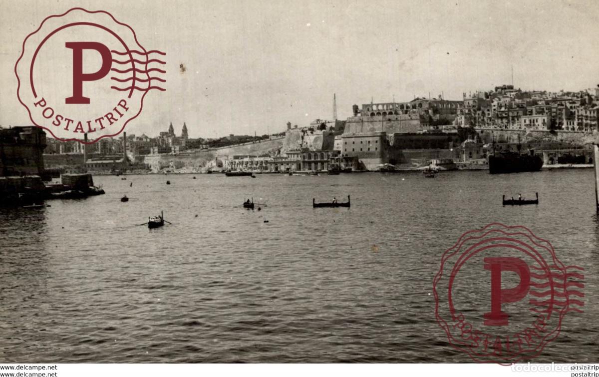 Postales: REAL PHOTO POSTCARD MALTA PASSED FOR TRNSMISSION ONLY NOT FOR PUBLICATION