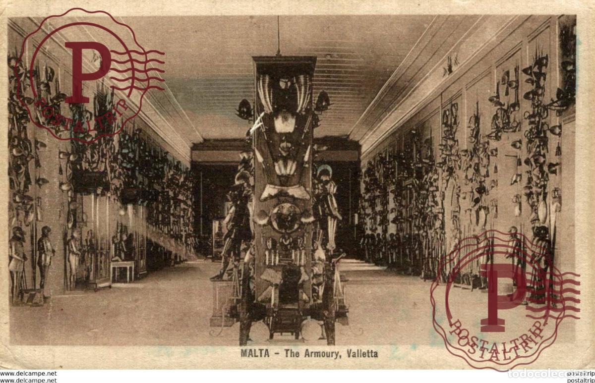 Postales: MALTA. THE ARMOURY, VALLETTA