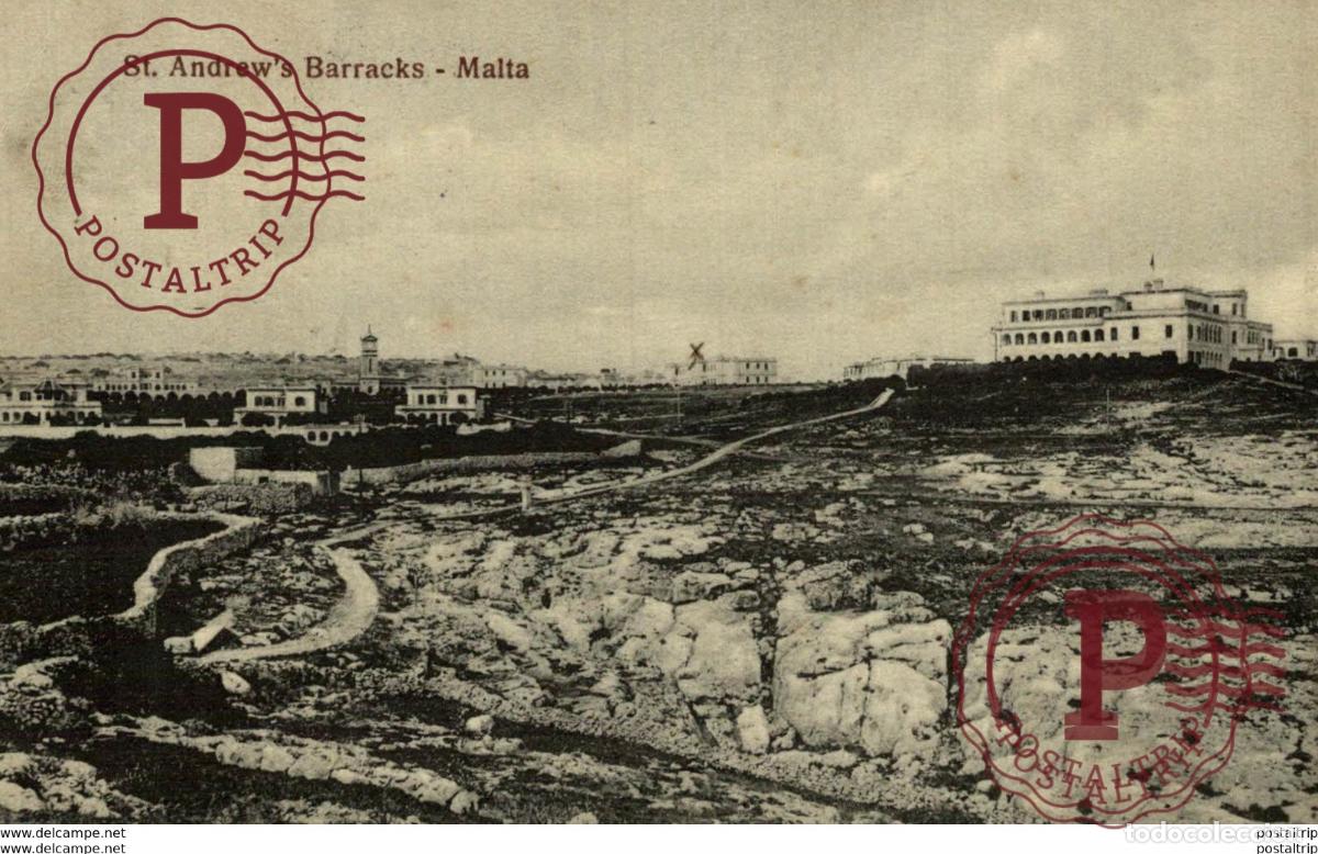 Postales: MALTA. ST ANDREWS BARRACKS