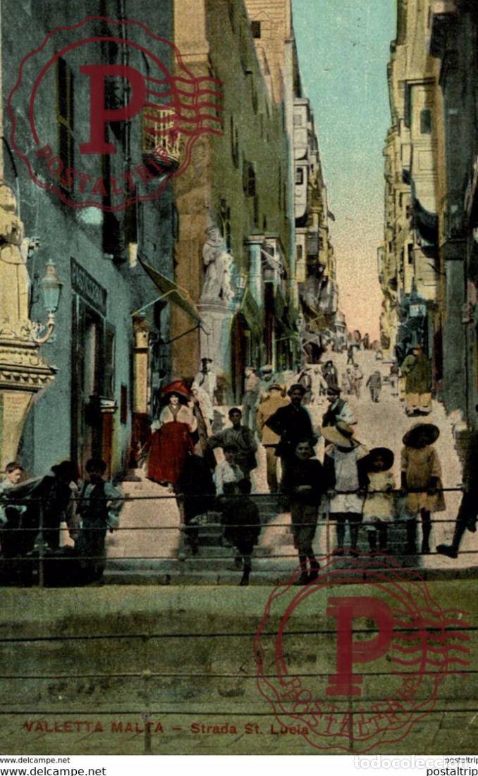 Postales: MALTA. SDA STA LUCIA. VALLETTA