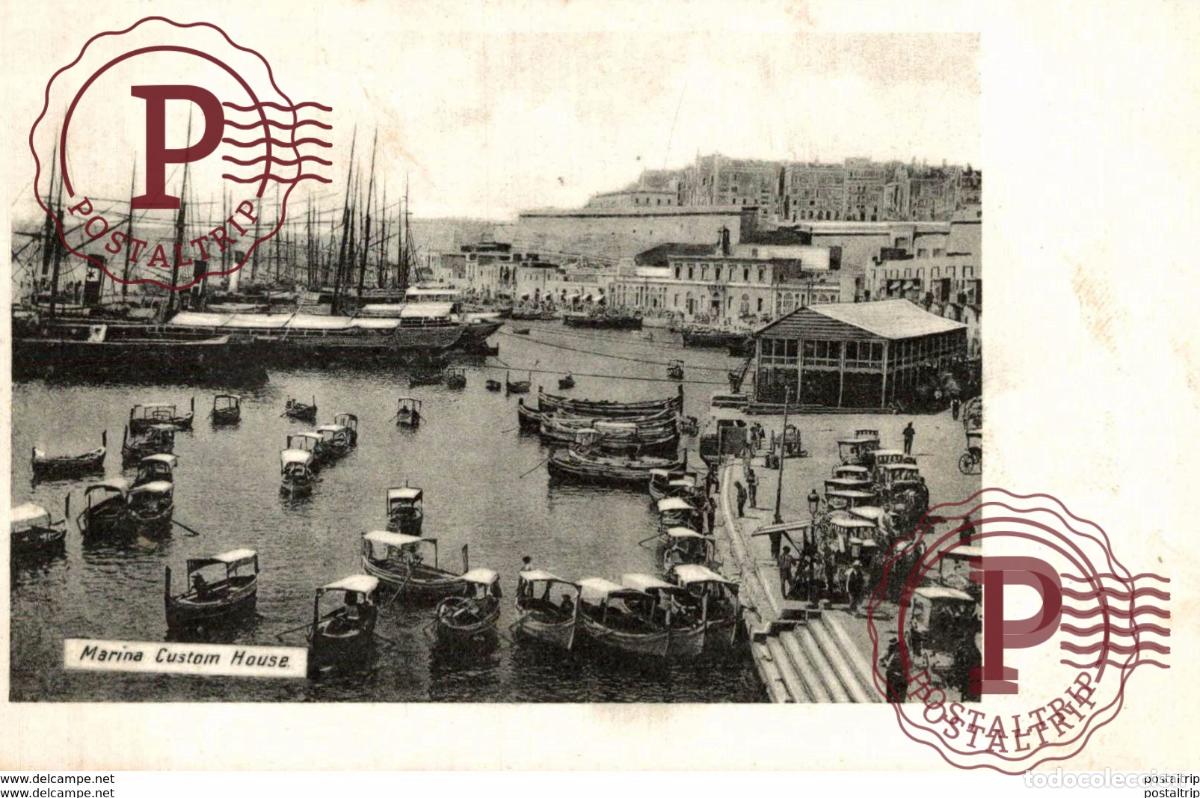 Postales: MALTA. MARINA CUSTOM HOUSE
