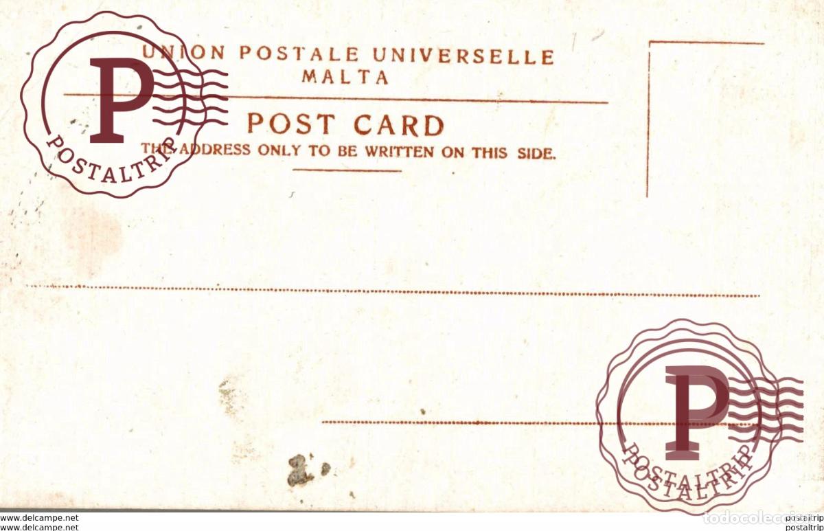 Postales: MALTA. IMTARFA MILITARY MESS - Foto 2