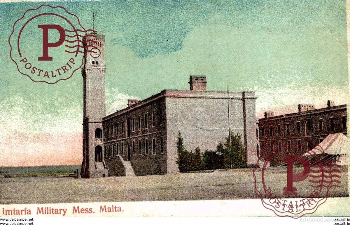 Postales: MALTA. IMTARFA MILITARY MESS - Foto 1