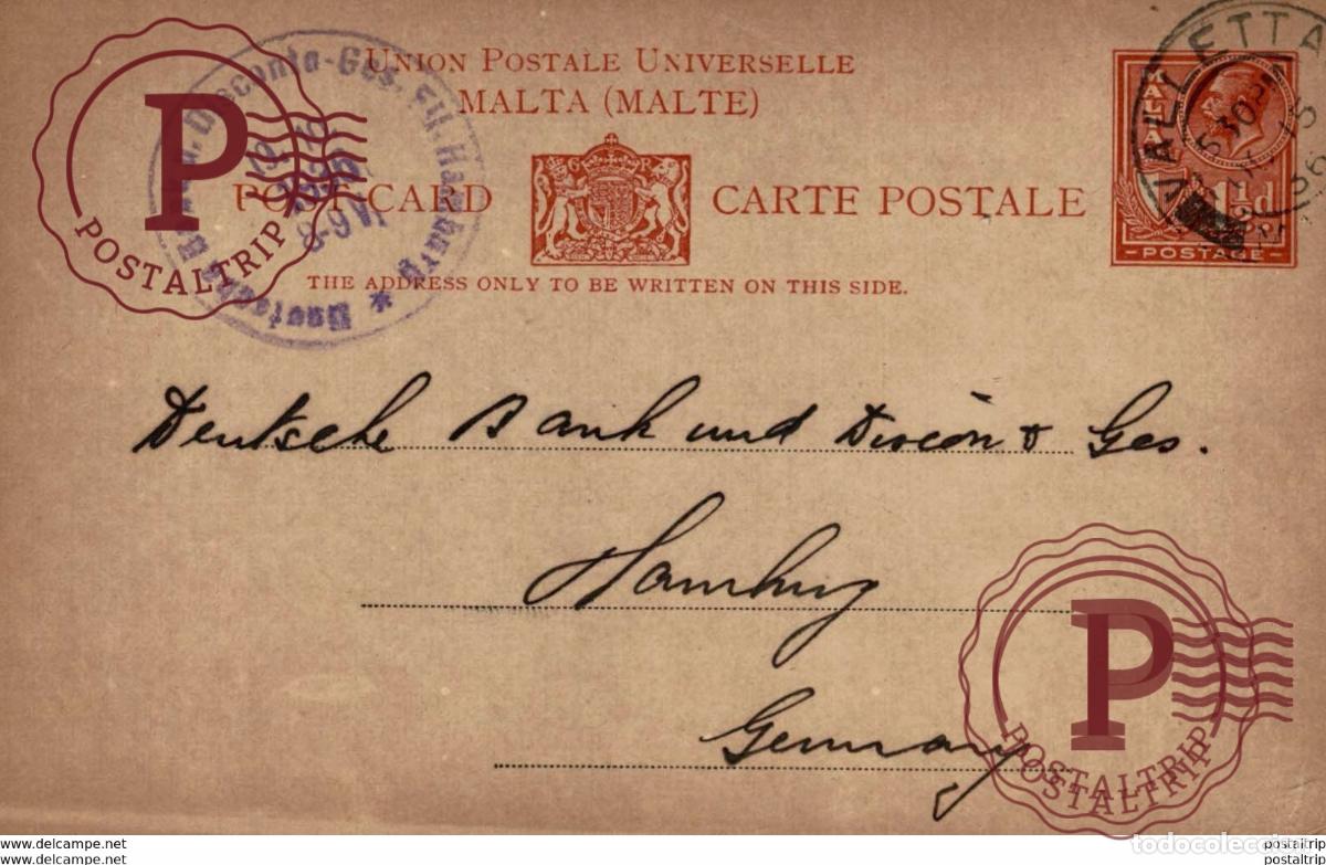 Postales: MALTA. BARCLAYS BANK