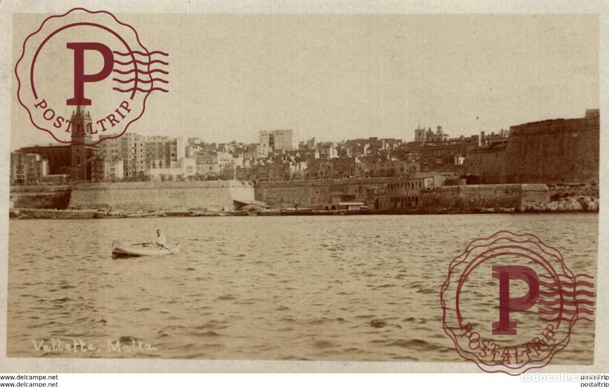 Cartoline: MALTA. VALLETTA. REAL PHOTO