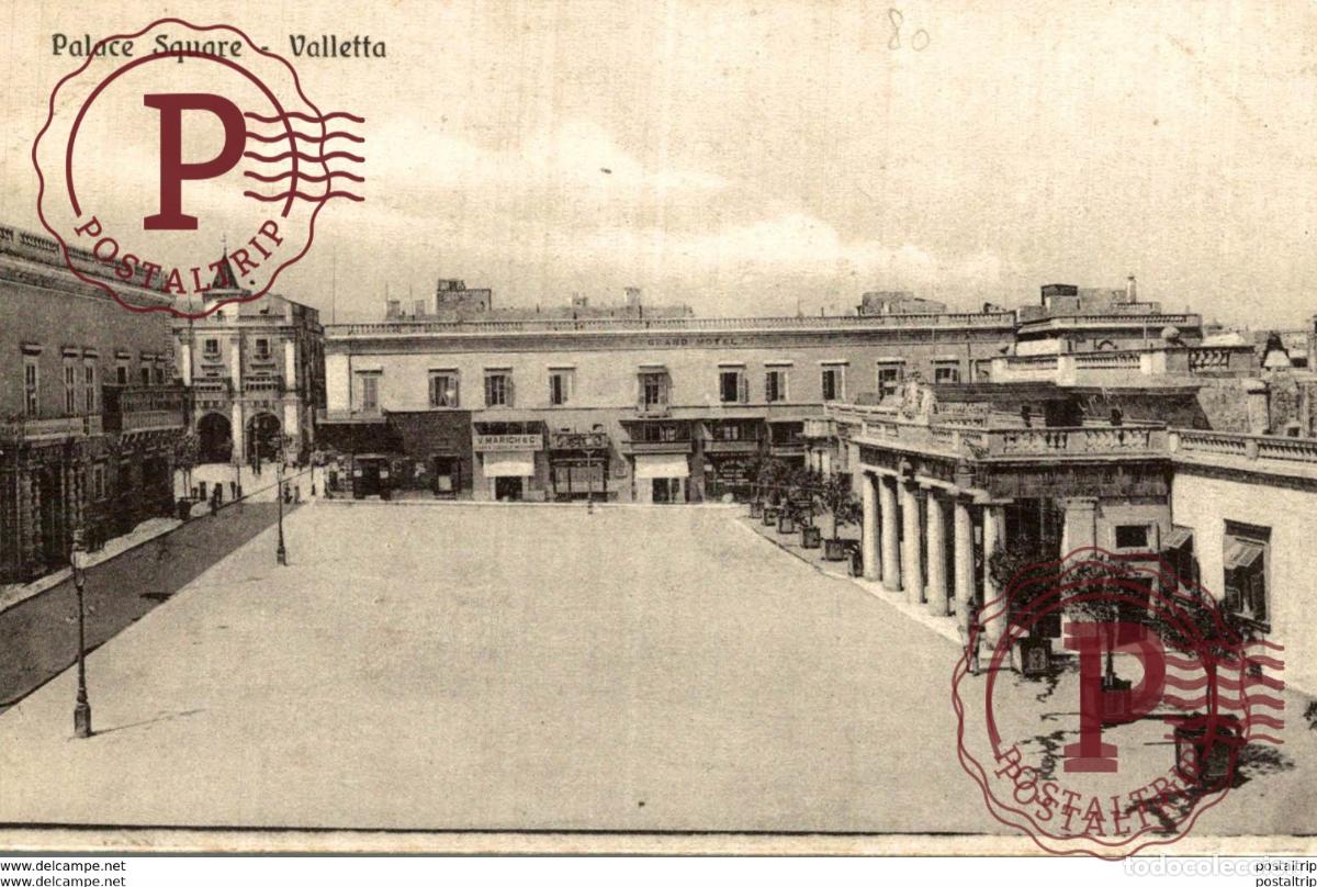 Postales: PALACE SQUARE VALLETTA MALTA