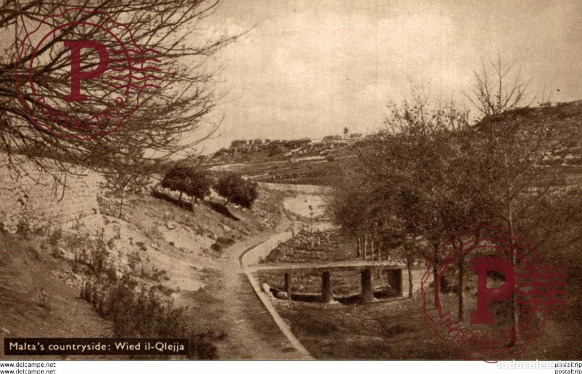 Postales: MALTAS COUNTRYSIDE: WIED IL-QLEJJA