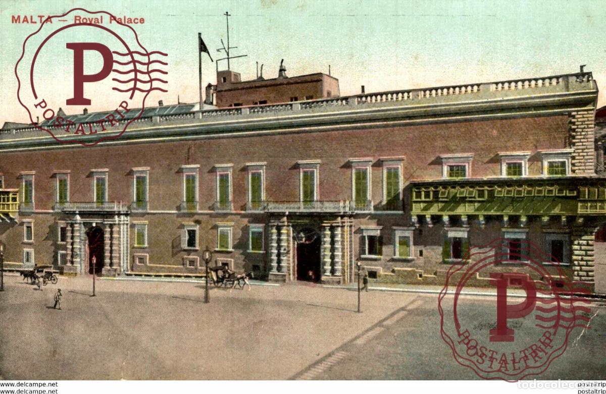 Postales: MATASELLO NAUTICO ++++ MALTA ROYAL PALACE