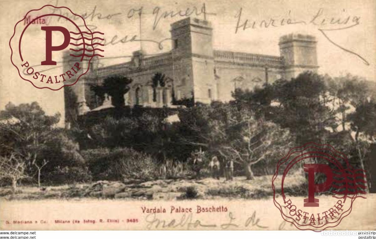 Postales: MALTA. PALACE BOSCHETTO - Foto 1
