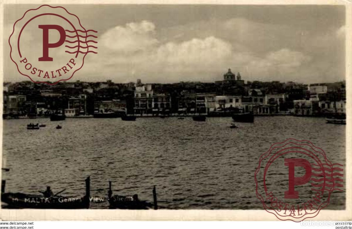 Postales: MALTA. GENERAL VIEW, SLIEMA