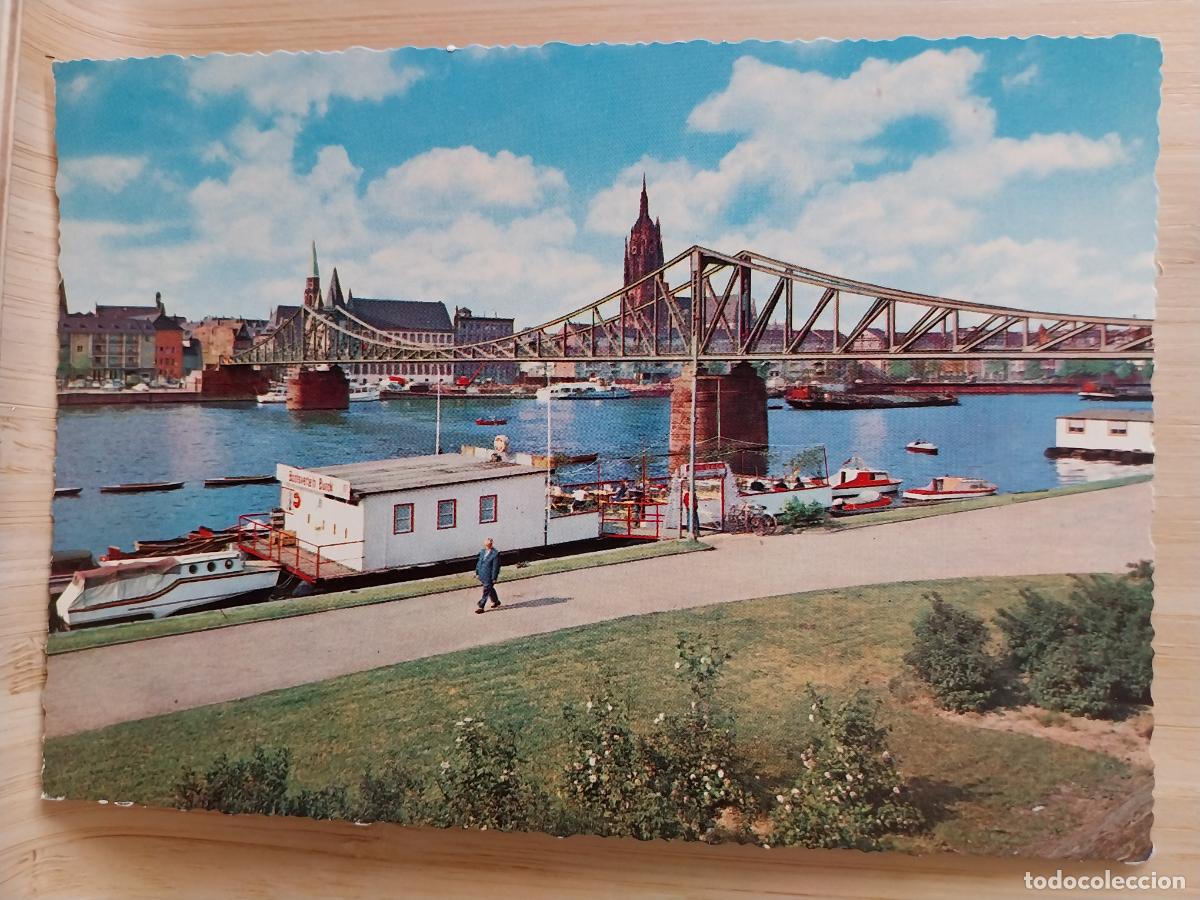 Postales: FRANKFURT MAIN ED KRUEGER 925/39 SC ORIGINAL ANIMADA BARCOS
