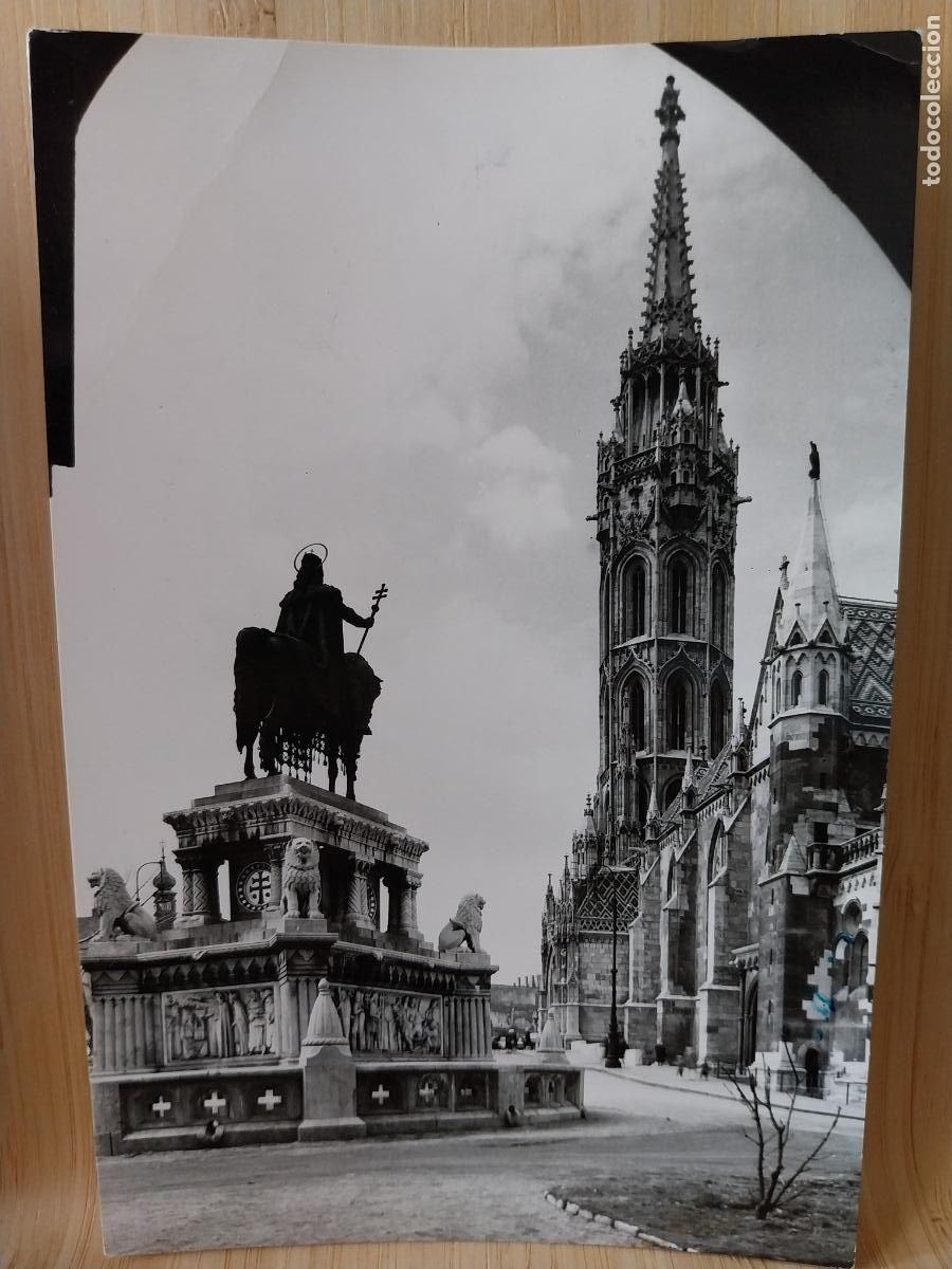 Postales: BUDAPEST MATYAS TEMPLOM POSTAL CIRCULADA A&Ntilde;O 1967 ANIMADA