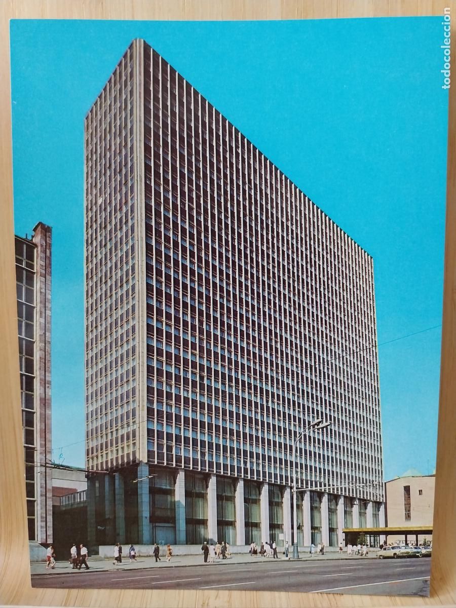 Postales: HOTEL INTOURIST RUSIA POSTAL BK SC ORIGINAL EDIFICIO