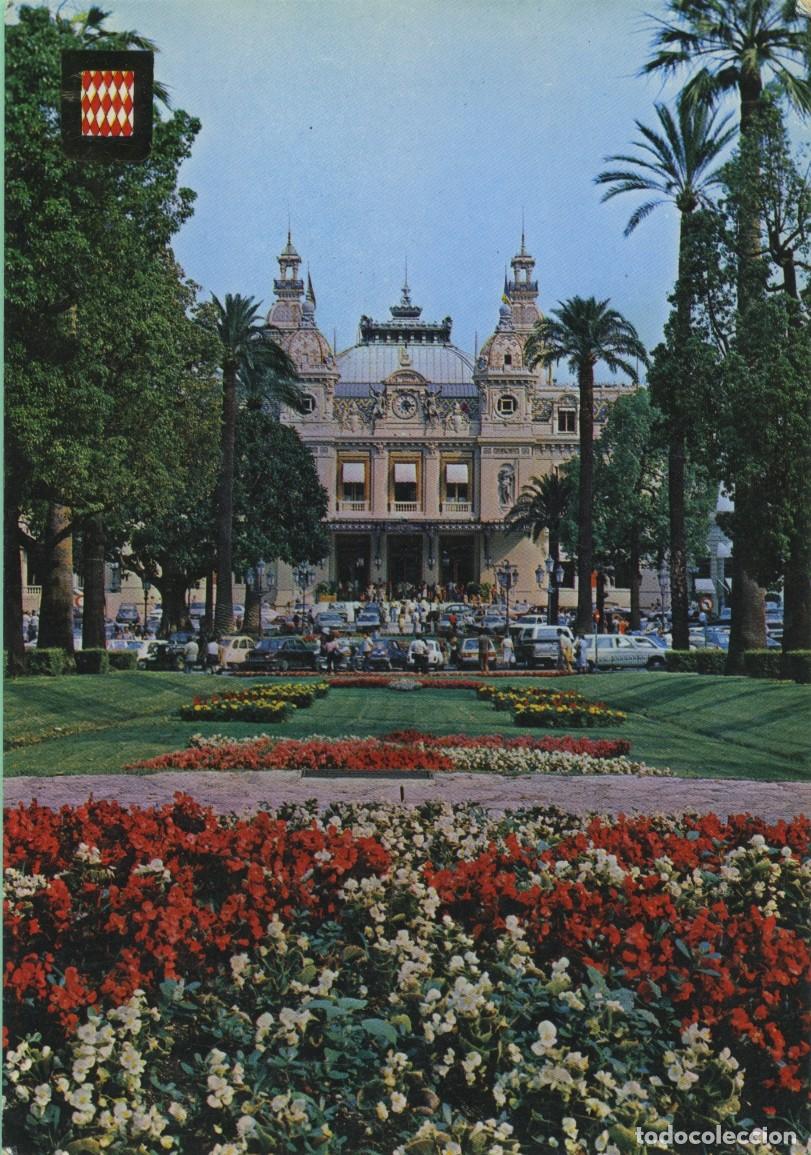 Postales: N&ordm; 35A-MONTE CARLO-Monaco. Le Casino de Monte-Carlo depuis les jardins. Sin circular. EDITIONS MOLIP