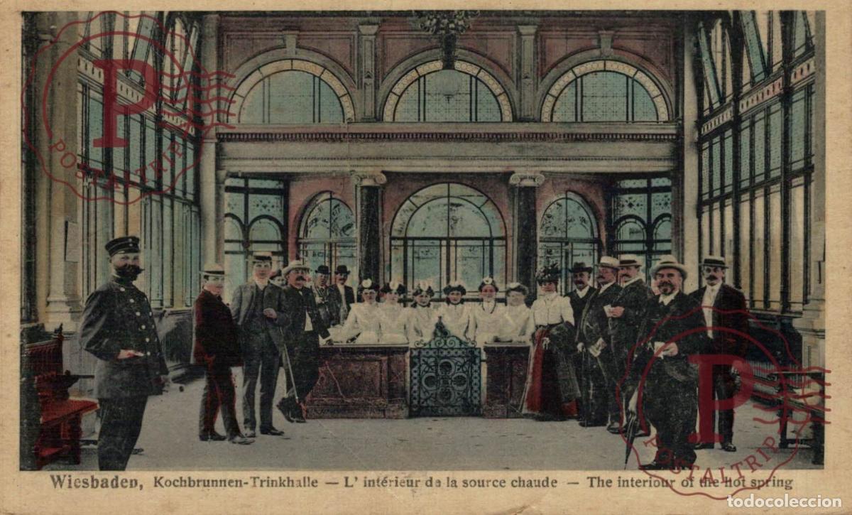 Postales: WIESBADEN KOCHBRUNNEN TRINKHALLE