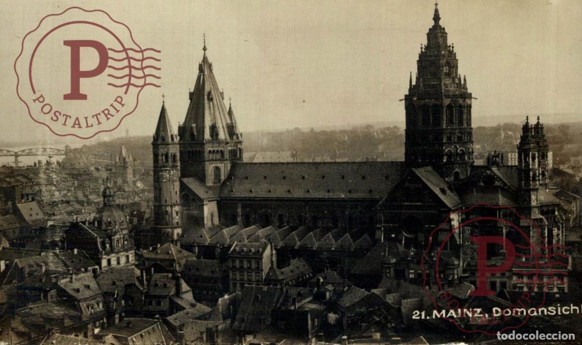 Postales: PHOTO AK MAINZ DOMANSICHT