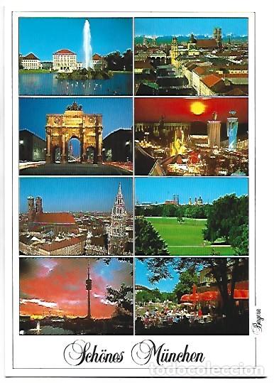 Postales: MULTIVISTAS DE MUNCHEN / SCHONES MUNCHEN.- ALEMANIA