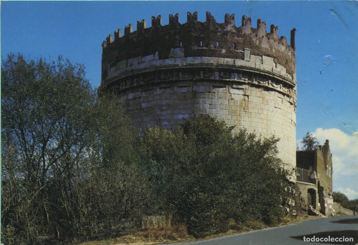 Postales: N&ordm; II-18-ROMA. Italia. Tomba di Cecilia Metella. Sin circular. ED. PAMA GRAPHICOLOR