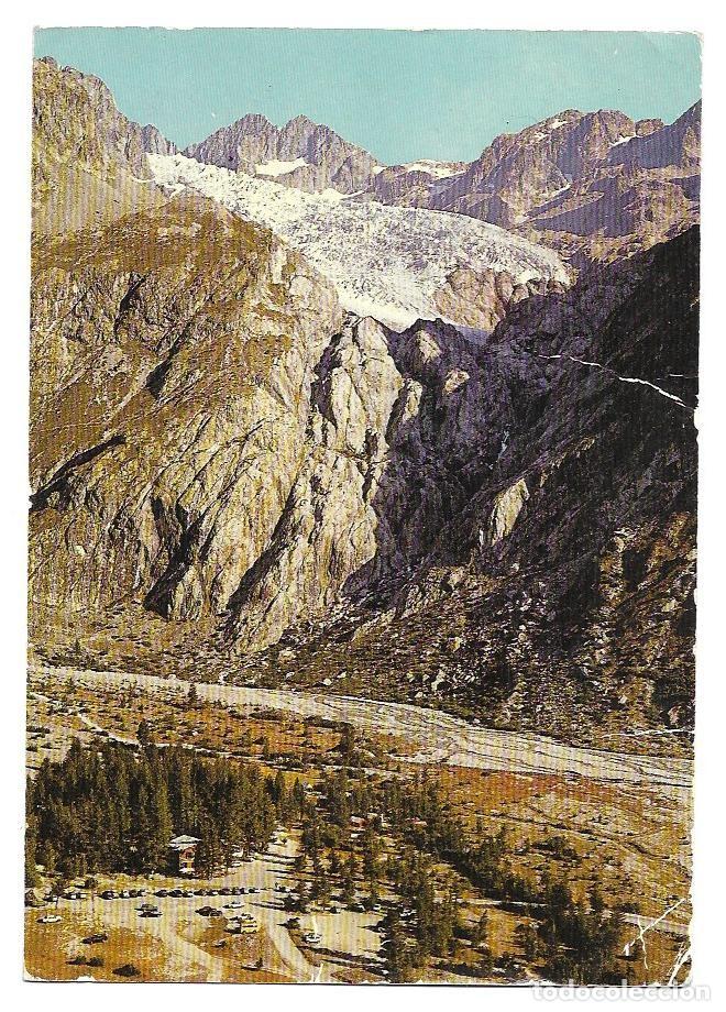 Postales: Postal Massif de l'Oisans, Neiges Cordier, Glacier Blanc. Escita y circulada, fecha 1974