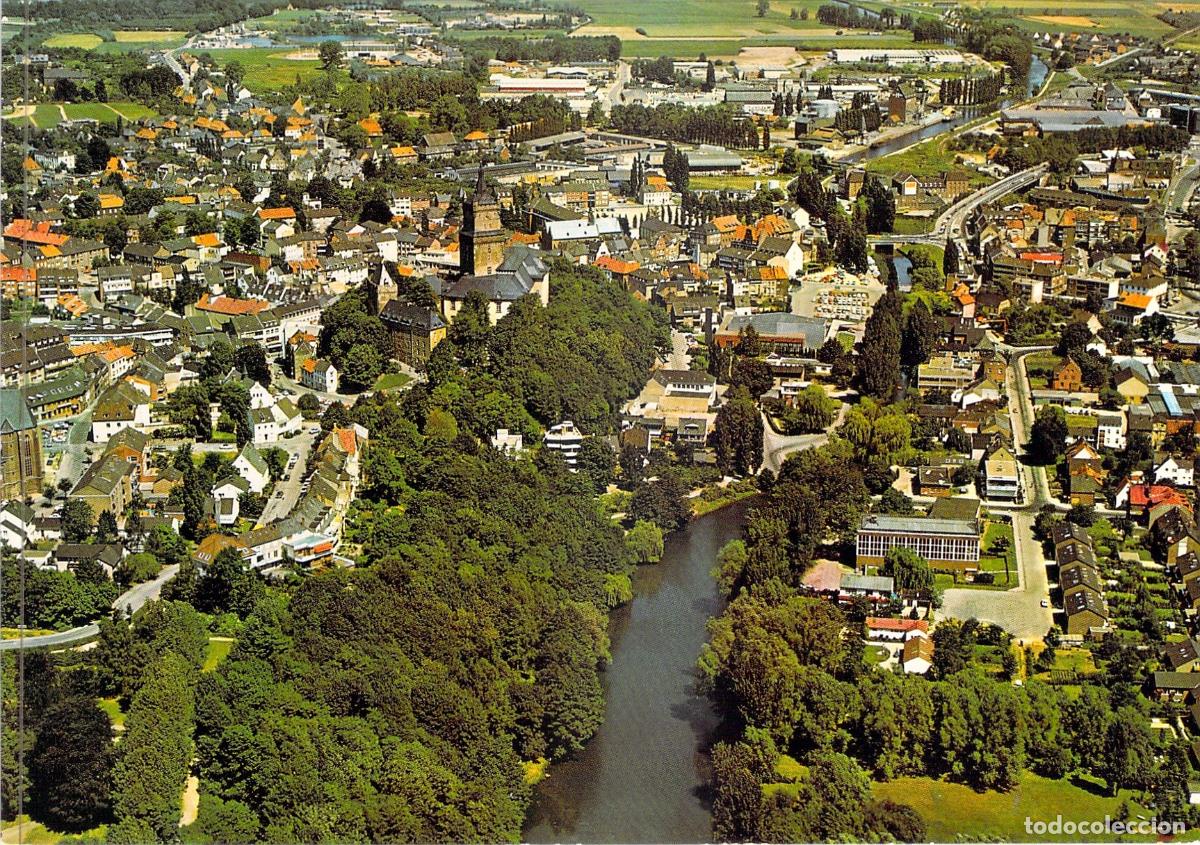 Postales: Postal de Kleve Alemania Vista A&eacute;rea Tarjeta QSL