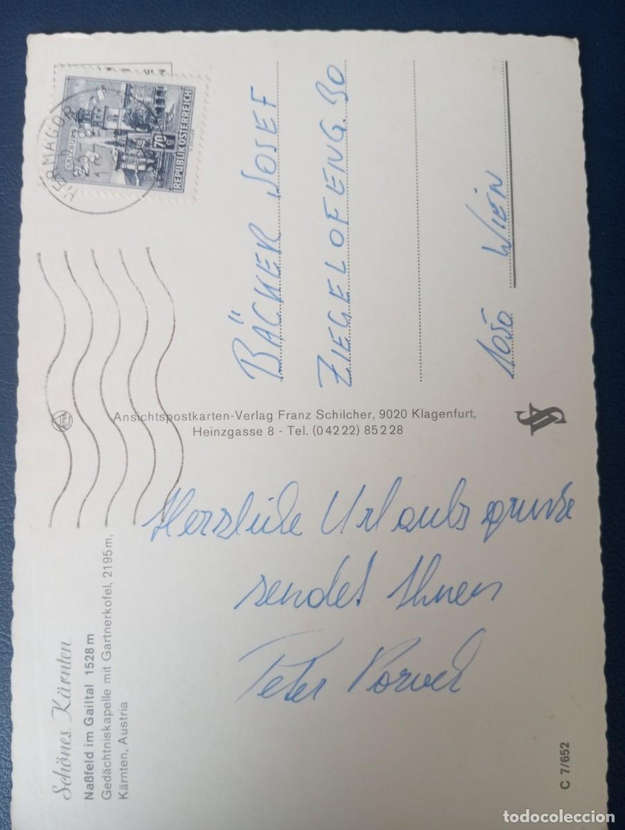 Postales: POSTAL AUSTRIACA , KARNTERN, CIRCULADA, - Foto 2