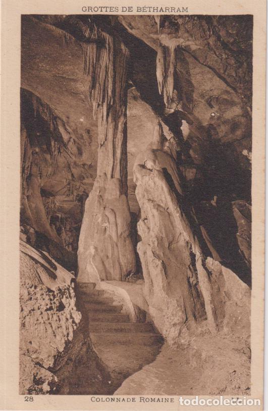 Postales: FRANCIA, GROTTES DE B&Eacute;THARRAM, COLONNADE ROMAINE - LEVY ET NEURDEIN N&ordm;28 &ndash; S/C