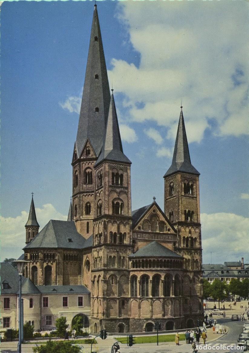 Postales: BONN. Alemania. Catedral. Sin circular. ED. RHEIN-BILD-VERLAG