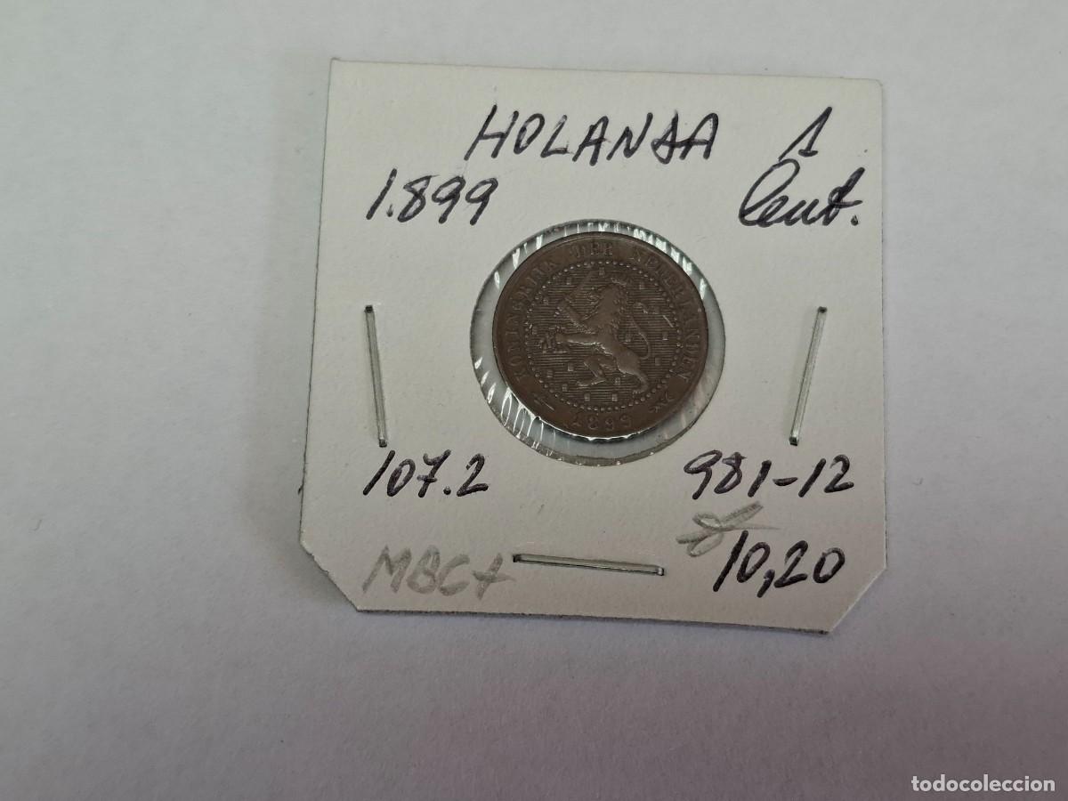 Postales: 1 CENT de 1899 KM 107.2 HOLANDA en MBC+