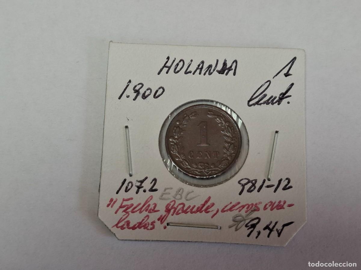 Postales: 1 CENT de 1900 KM 107.2 HOLANDA en EBC