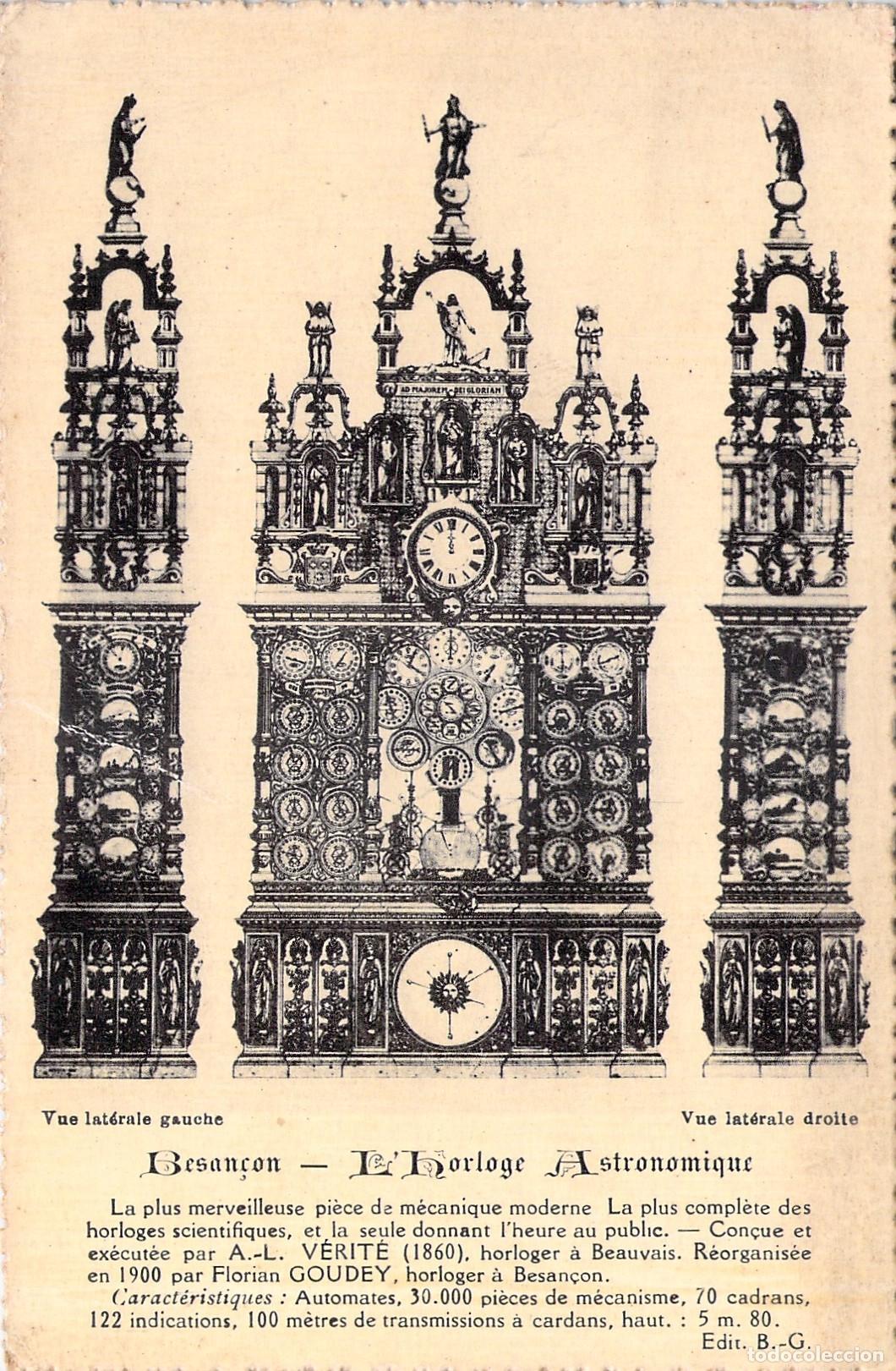 Postales: Postal de Besan&ccedil;on: El Reloj Astron&oacute;mico de la Catedral