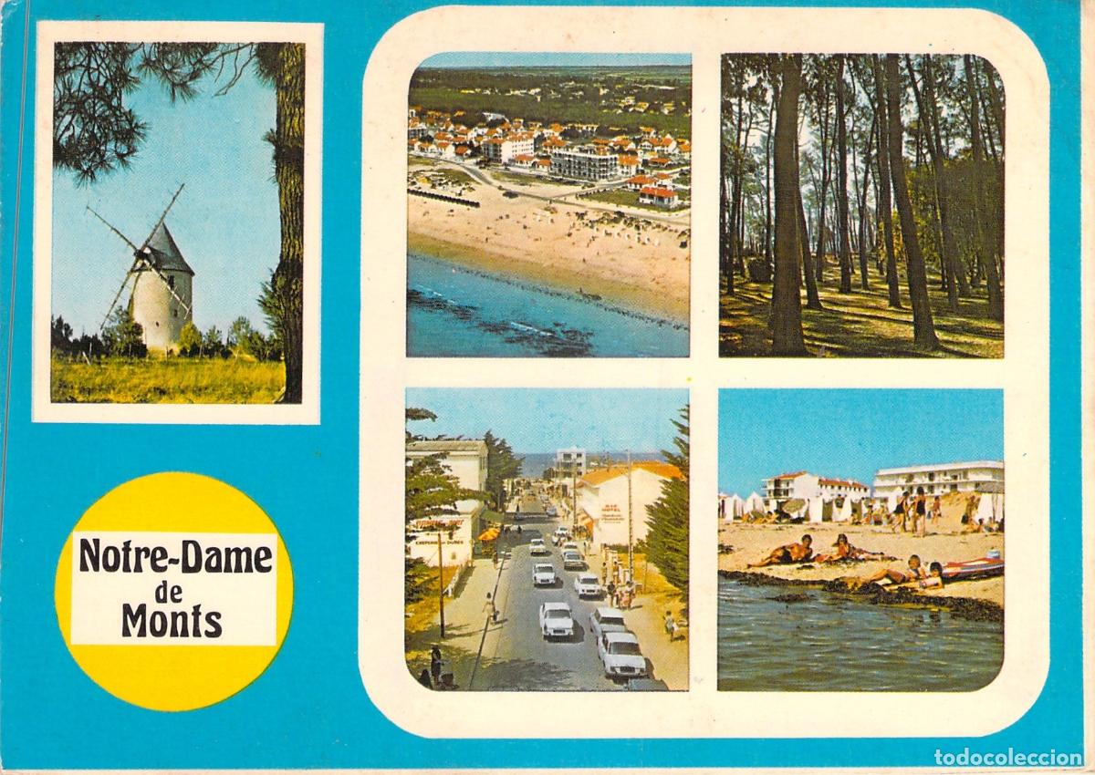 Postales: Postal Multivista de Notre-Dame-de-Monts, Vend&eacute;e, Francia