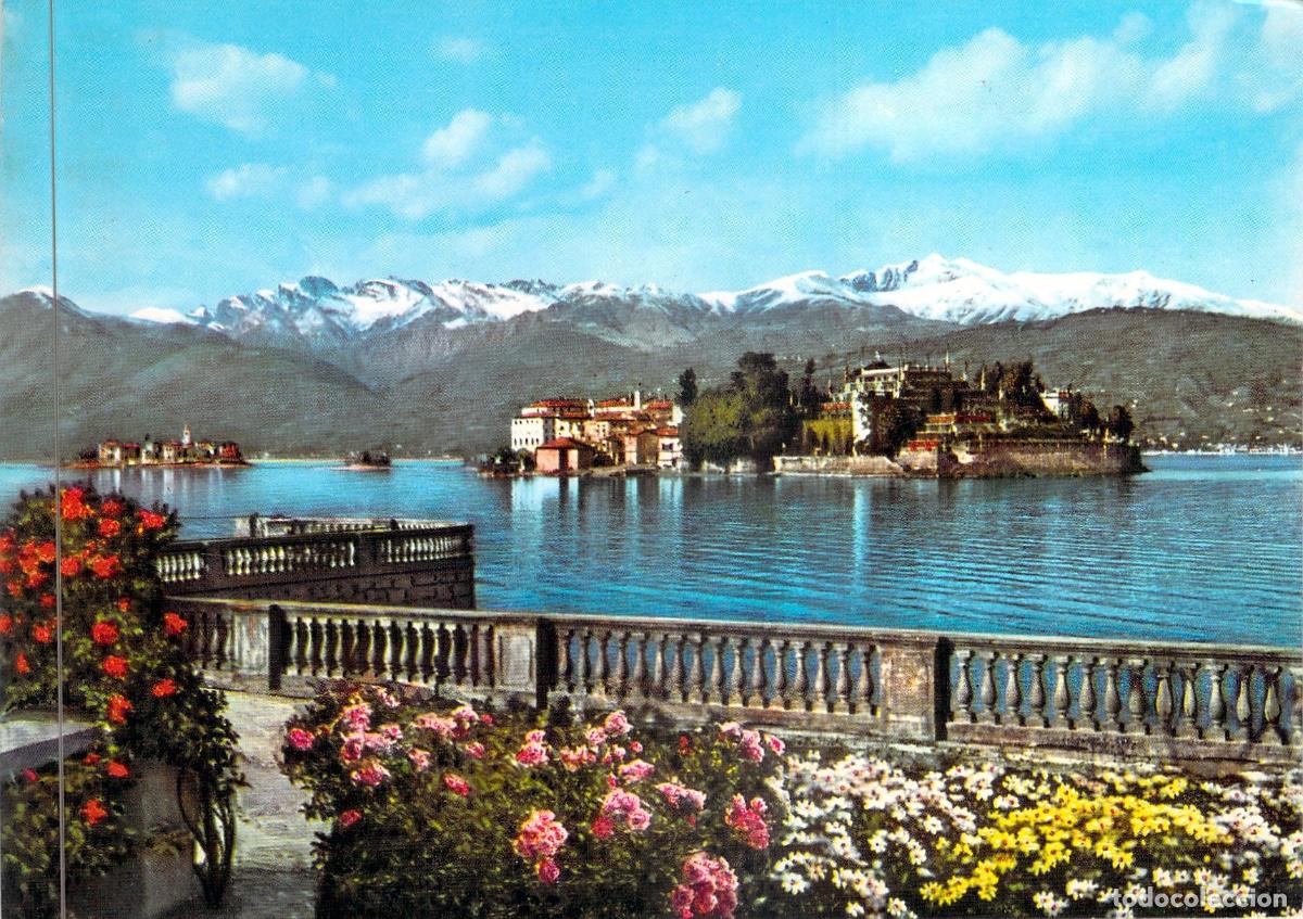 Postales: Postal Lago Maggiore Isola Bella e Isola Superiore Italia