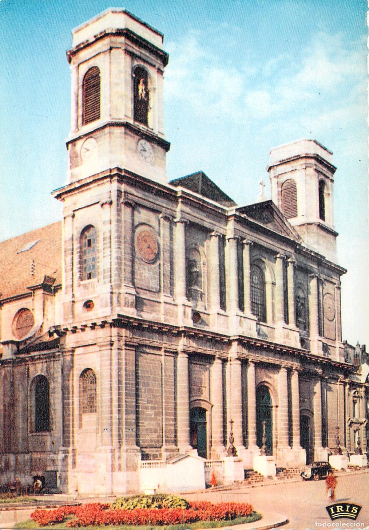 Postales: Postal de la Iglesia de la Magdalena en Besan&ccedil;on, Francia