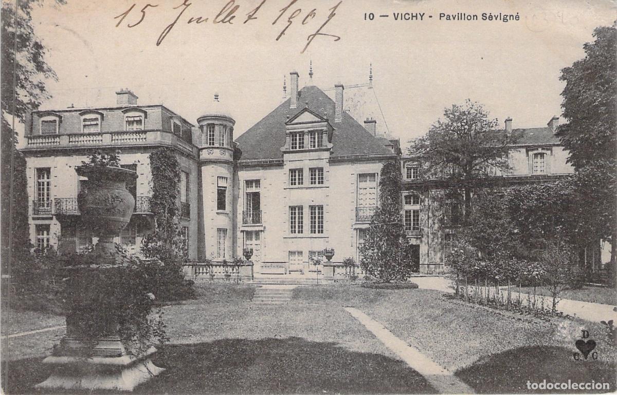 Postales: Tarjeta Postal Pavillon S&eacute;vign&eacute; en Vichy, Francia