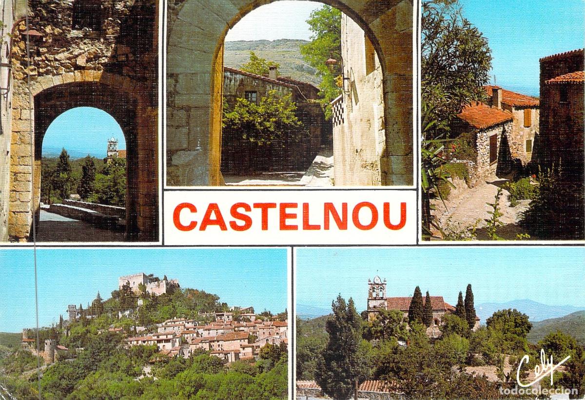 Postales: Postal Multivista de Castelnou y su Castillo Medieval