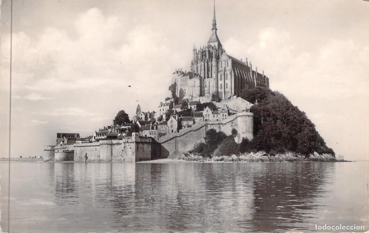 Postales: Postal de Mont Saint-Michel, Normand&iacute;a, Francia - Vista Noreste