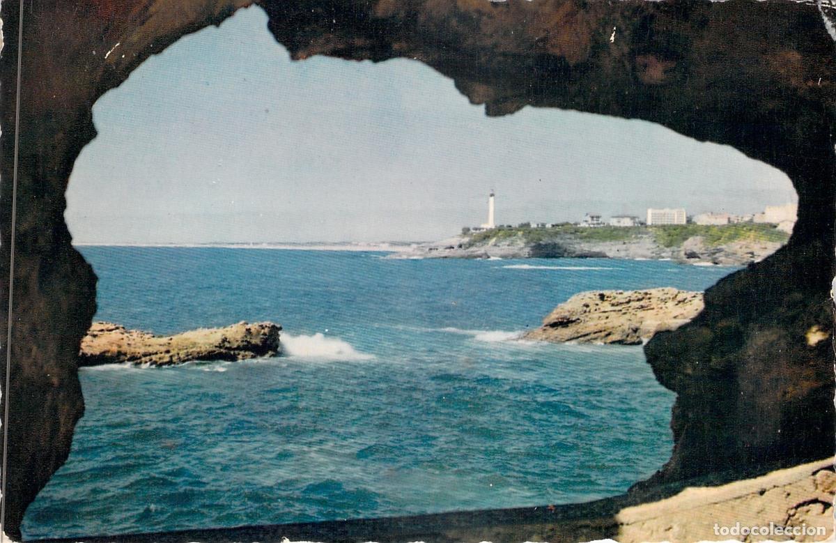 Cartes Postales: Postal de Biarritz: Vista del Faro desde La Loge du Th&eacute;&acirc;tre