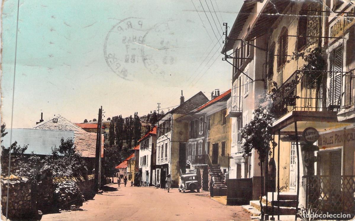 Postkarten: Postal de Ch&acirc;teauroux-les-Alpes, Francia - Centro del Pueblo