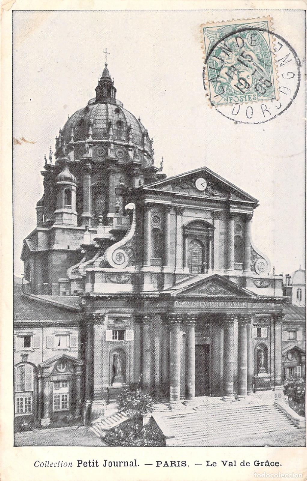 Postales: Postal de la Iglesia de Val-de-Gr&acirc;ce en Par&iacute;s, Petit Journal