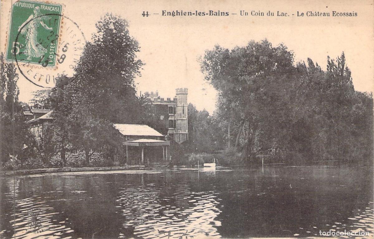 Postales: Postal de Enghien-les-Bains - El Castillo Escoc&eacute;s y el Lago