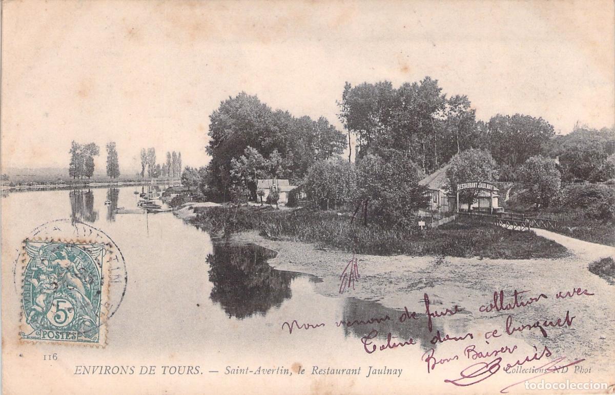 Postales: Postal Saint-Avertin Restaurante Jaulnay en los alrededores de Tours