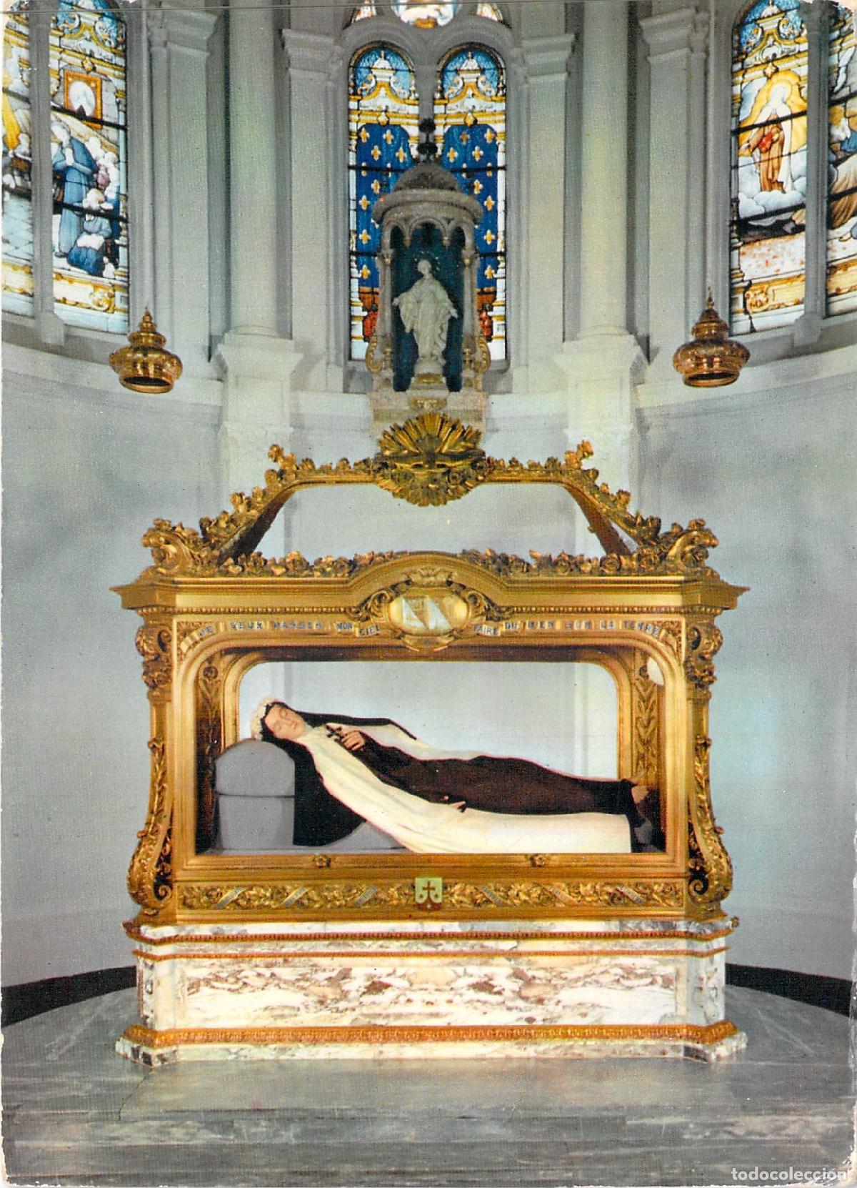 Postkarten: Postal de la Reliquia de Santa Teresa del Ni&ntilde;o Jes&uacute;s, Lisieux