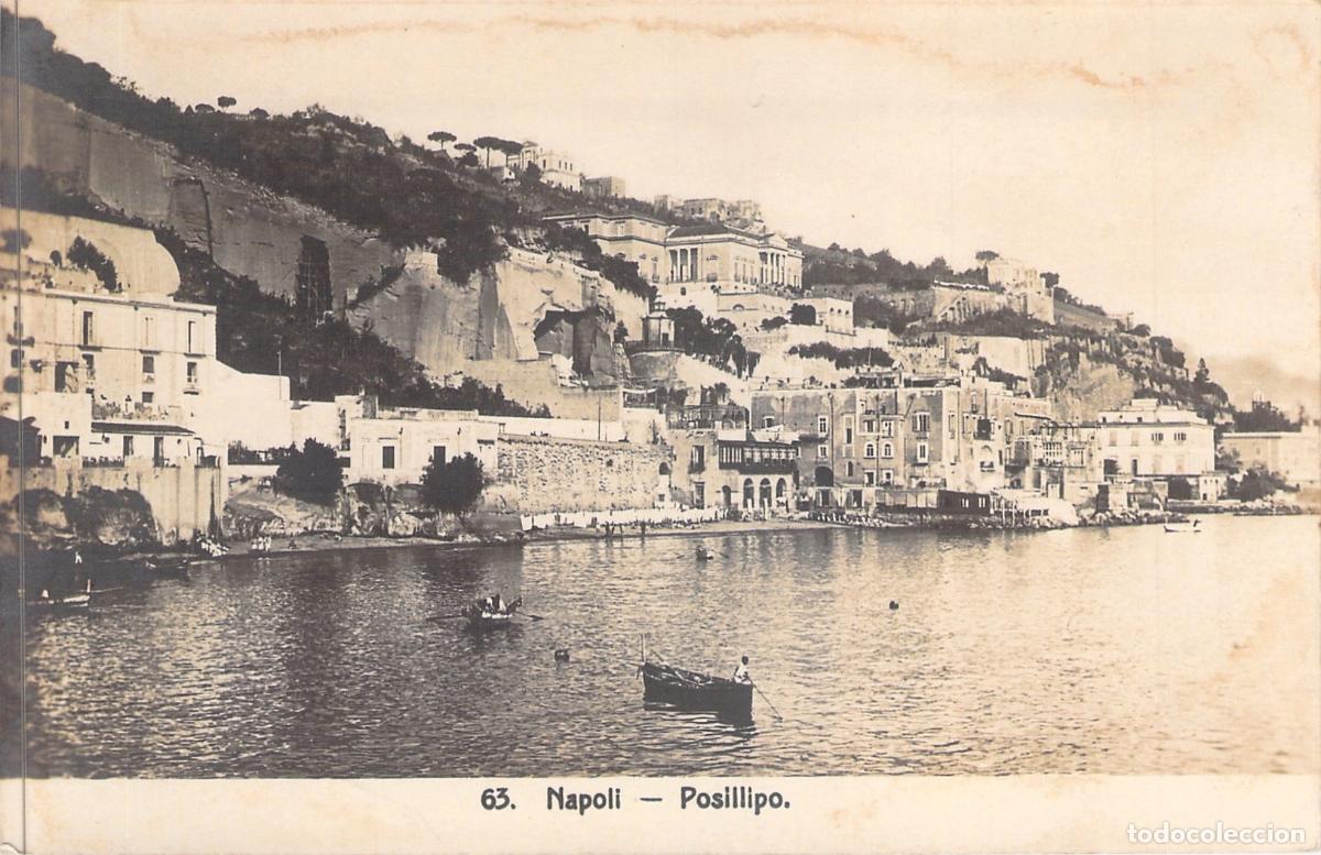 Postales: Postal de N&aacute;poles - Paisaje Costero de Posillipo, Italia