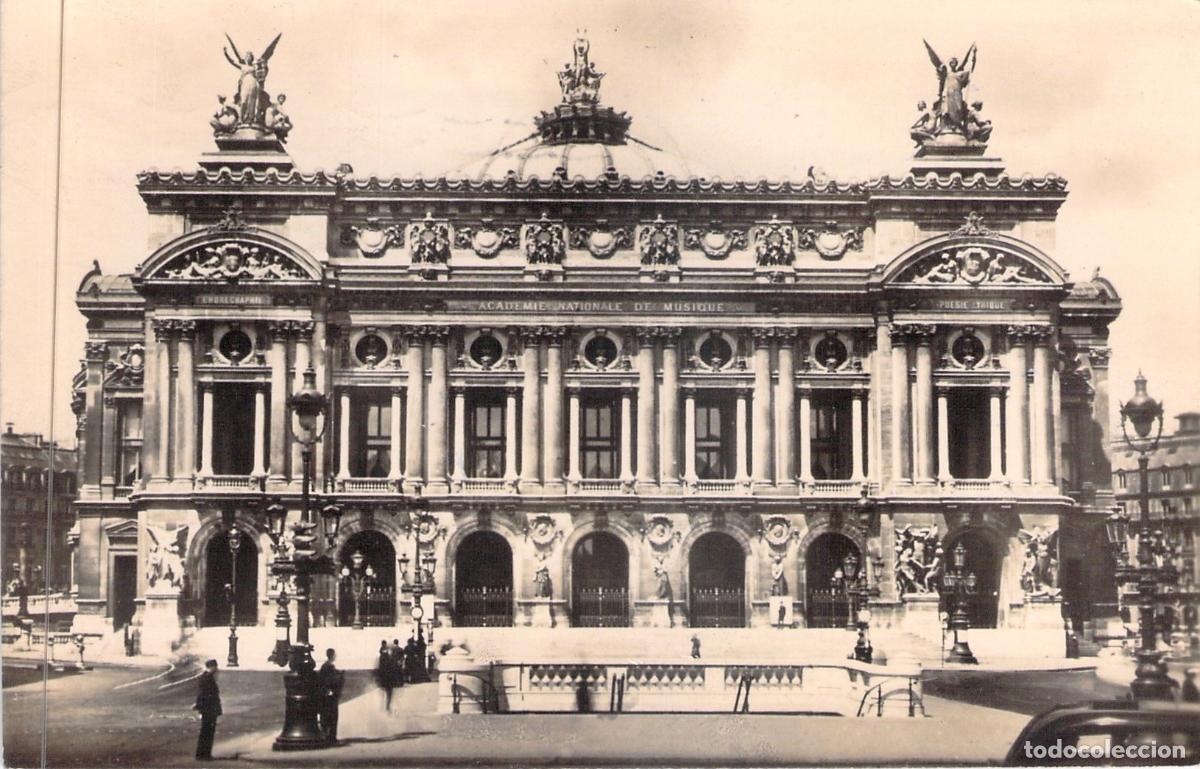 Postales: Postal &Oacute;pera Garnier de Par&iacute;s Francia Arquitectura Cl&aacute;sica