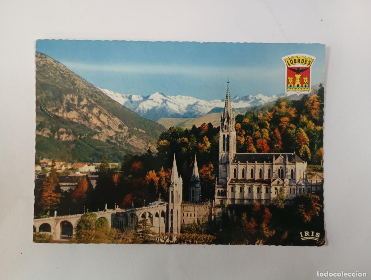 Postales: POSTAL DE LOURDES. BAS&Iacute;LICA. TDKP28Z4