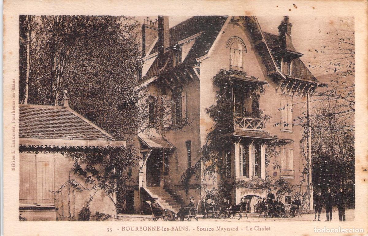 Postais: Postal de Bourbonne-les-Bains - Source Maynard - Le Chalet