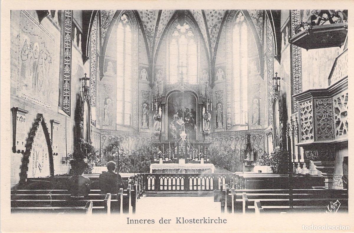 Postkarten: Postal del Interior de una Iglesia de Monasterio