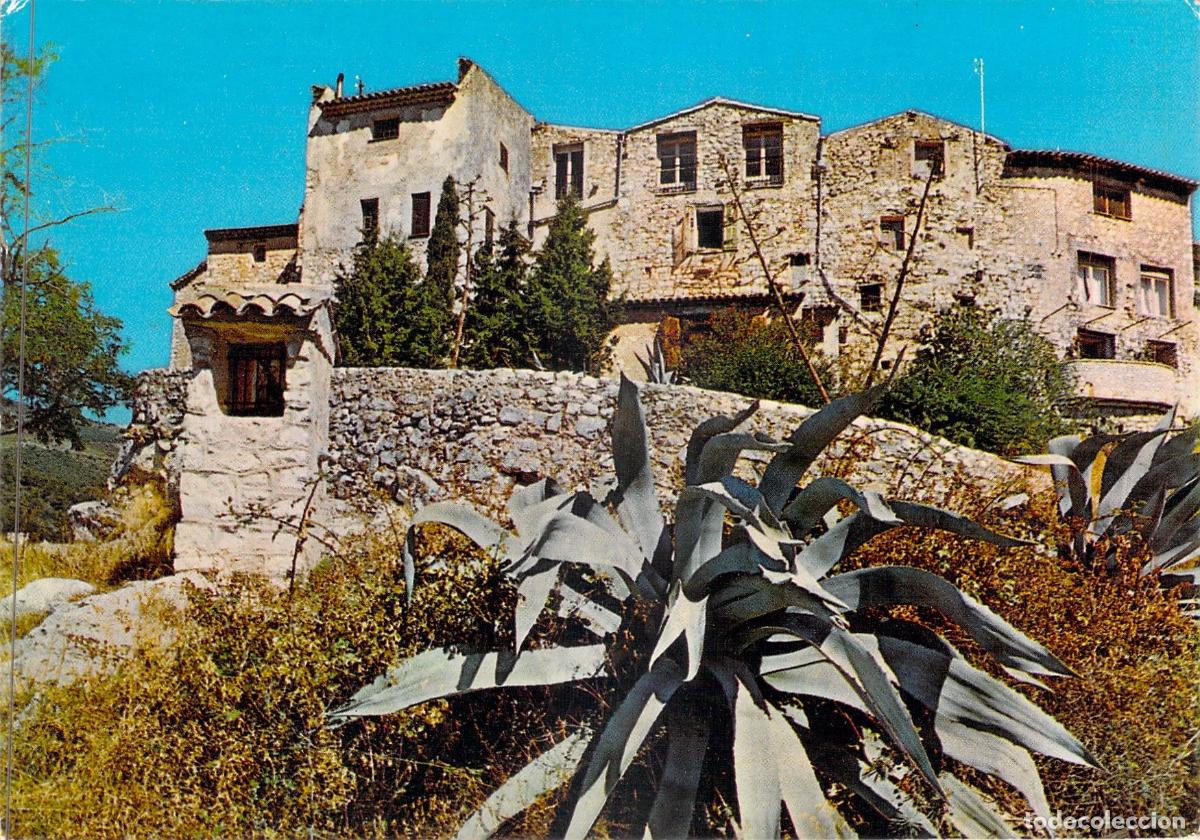 Postales: Postal de Tourrettes-sur-Loup, Francia - Pueblo Fortificado